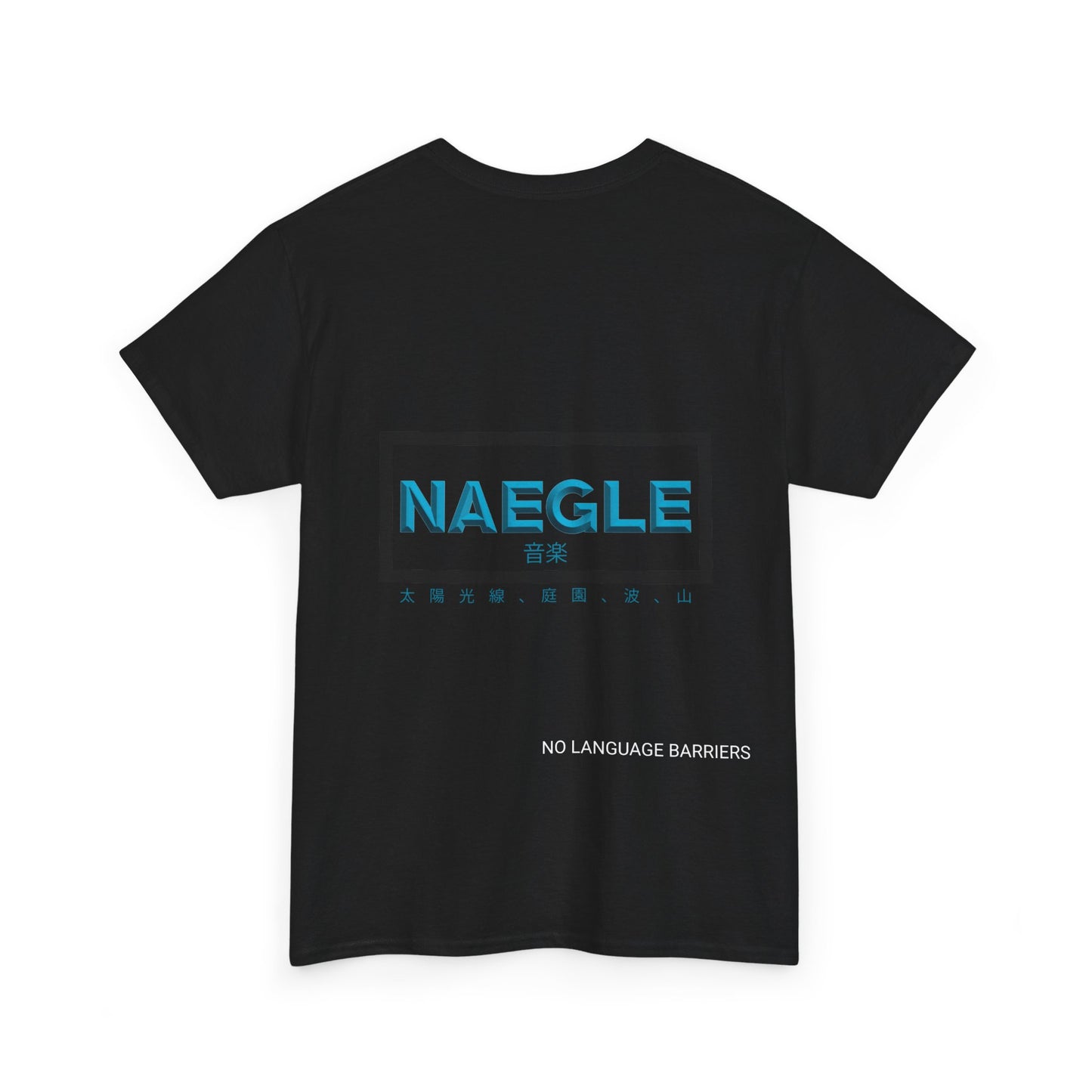 NAEGLE with Kanji Katagana Unisex Heavy Shirt