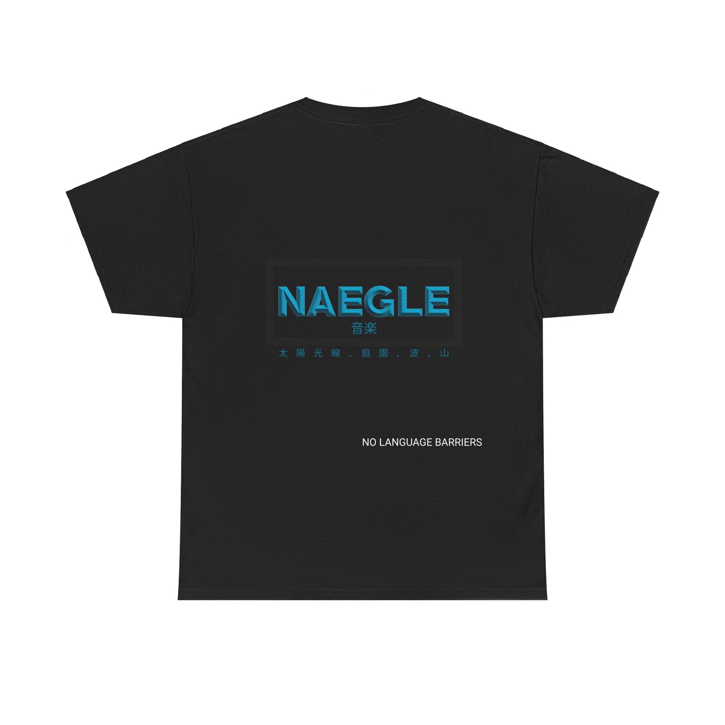 NAEGLE with Kanji Katagana Unisex Heavy Shirt